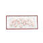 Christmas Wonderland Red Rim Rectangle Serving Tray