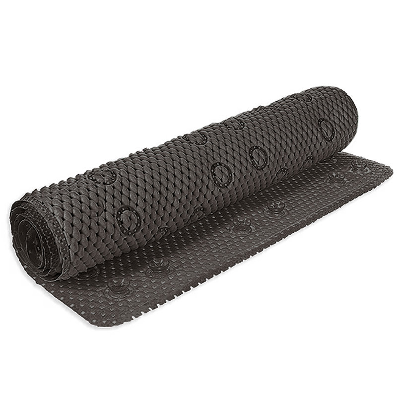 Tapis de douche en mousse Aalasia, Chocolat