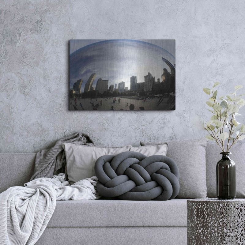 «The Bean Chicago» par Debra Van Swearingen, H 24 po x l 36 po