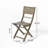 Outdoor Acacia Wood Folding Dining Chair-764044393