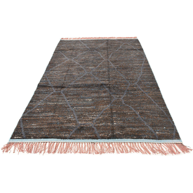 Tapis brun 6x9 Pinson