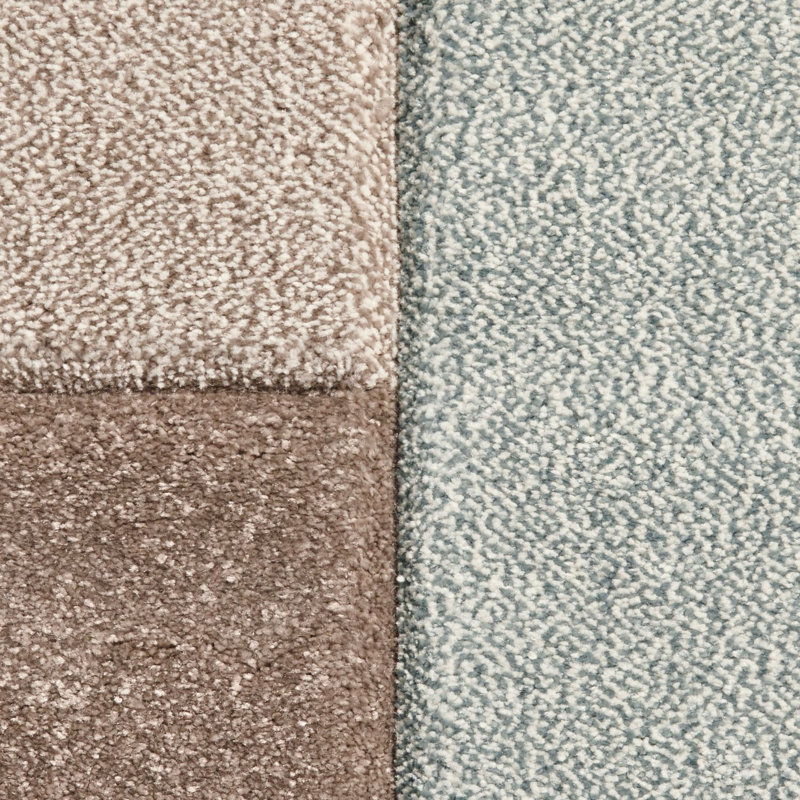 Bahnu area rug Machine Woven Runner Beige/Blue