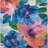 3' X 5' Navy Blue And Sky Blue Floral Washable Indoor Outdoor Area Rug