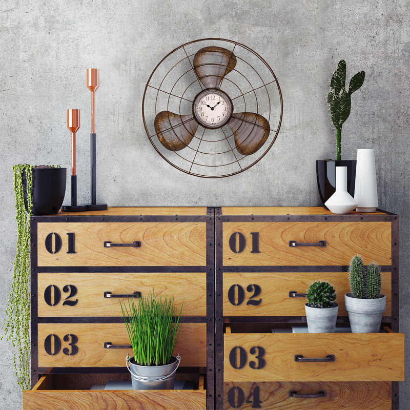 Metal Wall Clock