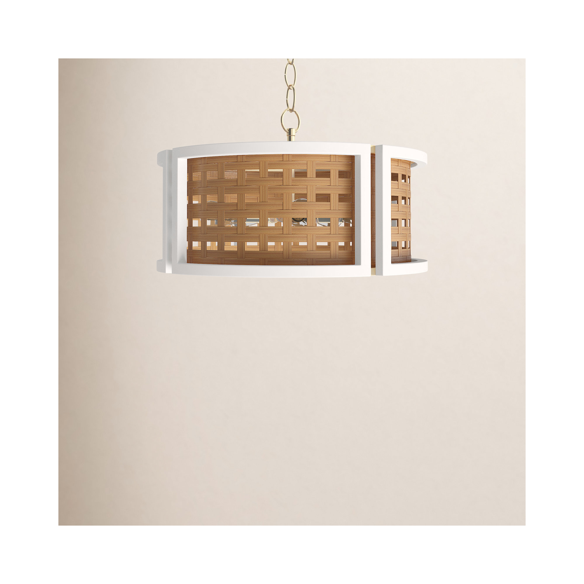 4 Light Dimmable Pendant