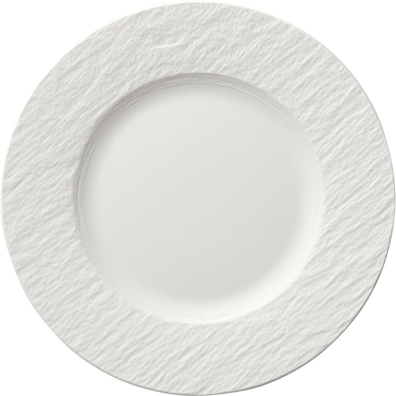 Villeroy & Boch Manufacture Rock 8.5" Salad Plate, White