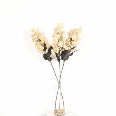 Arrangement floral d'hortensia artificiel de 28 po dans un vase avec de l'eau artificielle et de la pierre, branche de feuillage de ferme, longue tige de bouquet de fleurs en vrac pour une fête de mariage