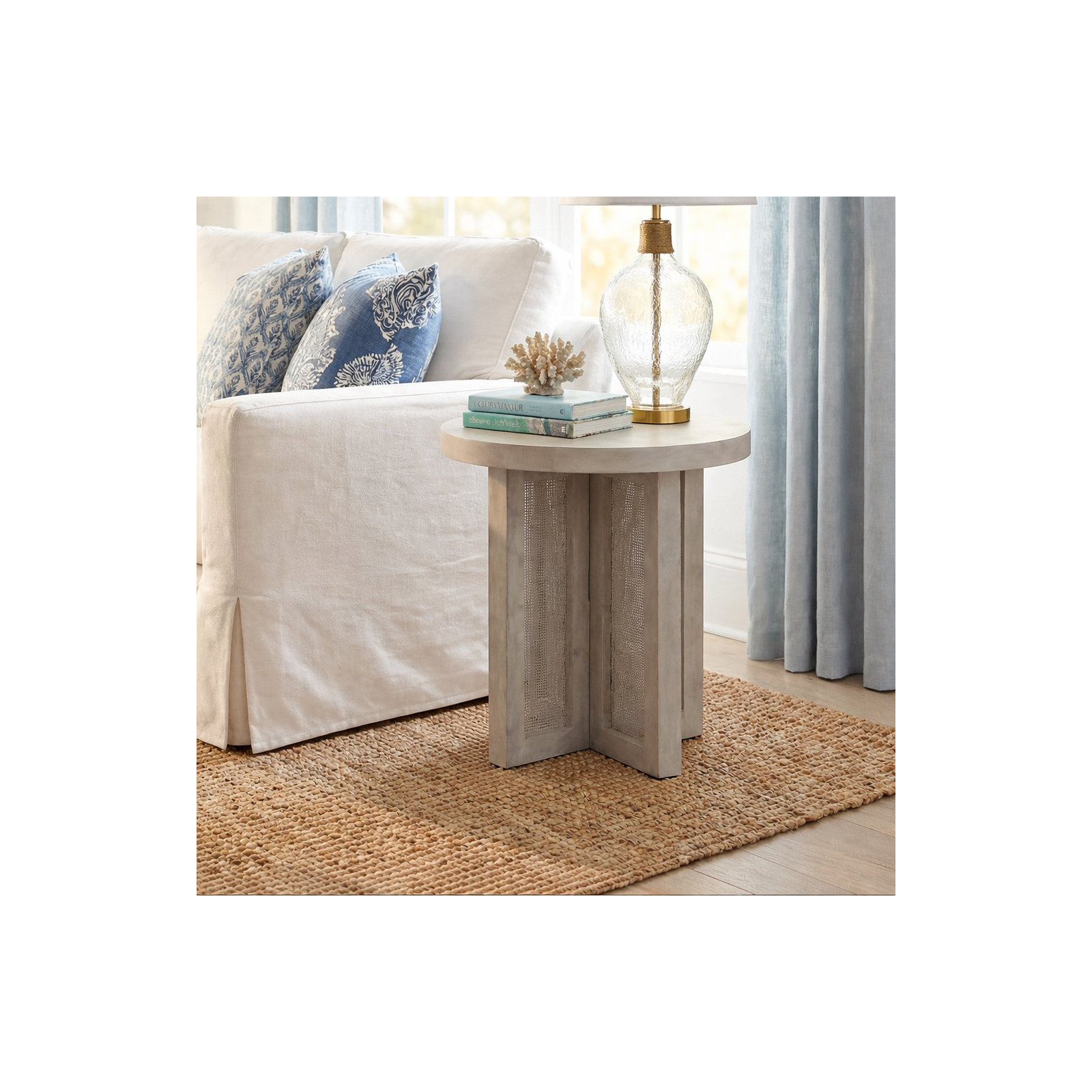 Cowdry Solid Wood End Table