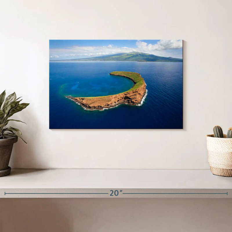 Gillard Molokini Crater Island, H 8 po x l 12 po