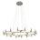 Nexus 16-Light Unique Wagon Wheel LED Chandelier