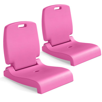 2PCS Poolside Chairs for Edge of Pool Foldable Outdoor Pool Chair Green by Brayden Studio