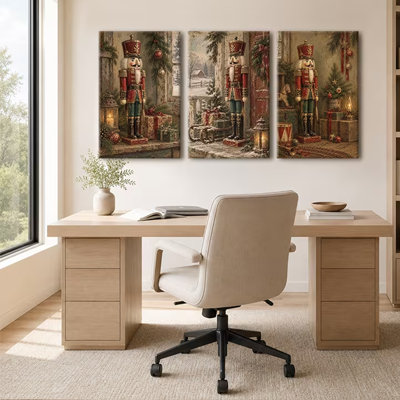 3 Piece Wrapped Canvas Wall Art