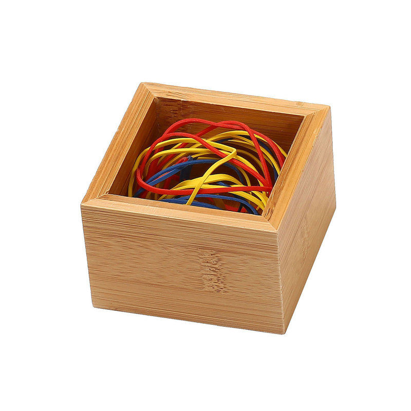 Bamboo 2"H x 3"W x 3"D Drawer Organizer