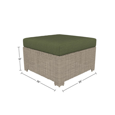 Henri Sunbrella® Patio Ottoman