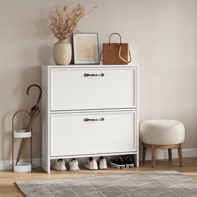 16 Pair Shoe Storage Cabinet