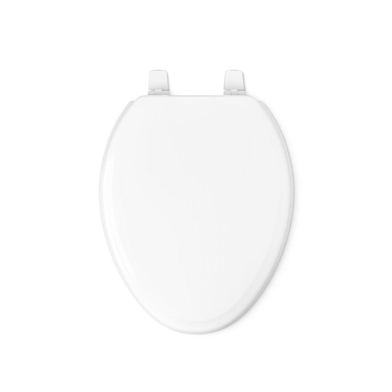 Ridgewood® Toilet Seat, White, Elongated