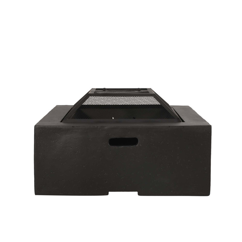 Square Wood Burning Fire Pit