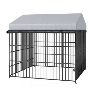 Grande cage extérieure pour chien avec enclos pour chien