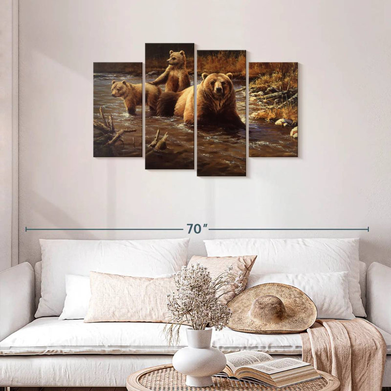 Brampt The Bathers, 27" H x 43" W