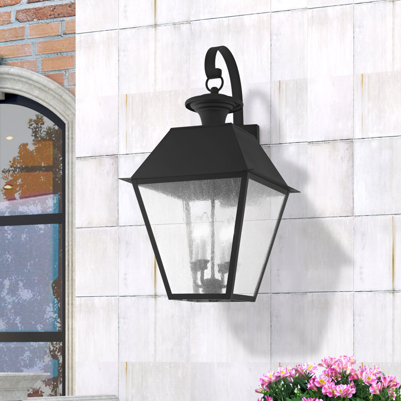 Pineville Wall Light, Black