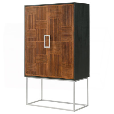 Armoire de bar 2 portes Washoe