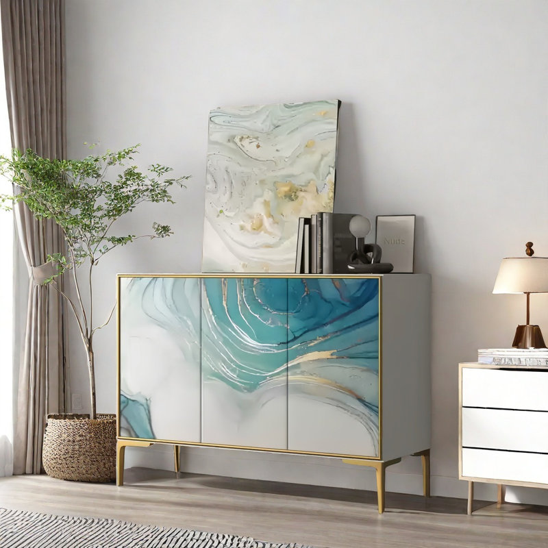 Modern Minimalist Light Luxury Sideboard Cabinet