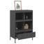 Sharell 101.5cm H x 68cm W Steel Standard Bookcase-501876025