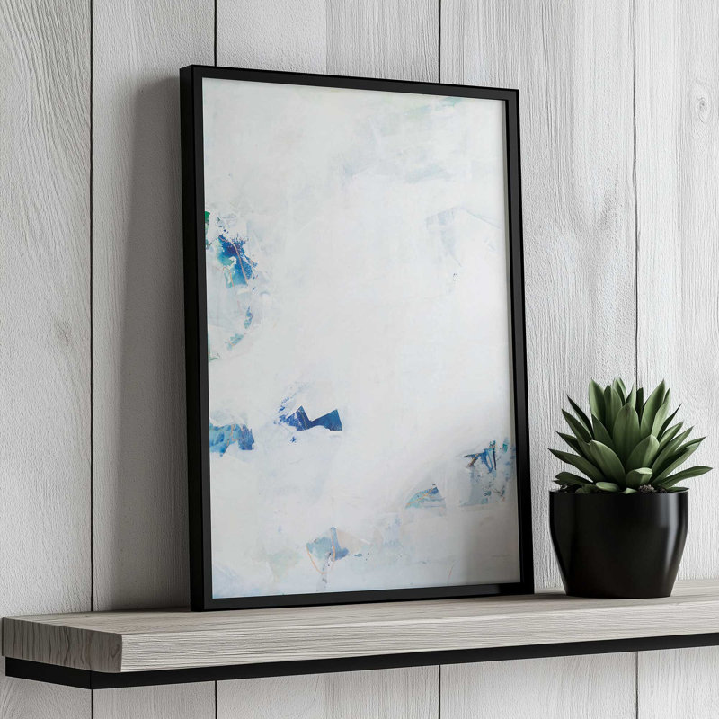 Reproduction d'art, "Faire de l'espace pour quelque chose de nouveau" par Jocelyn Elizabeth, Argent, H 24 po x l 18 po