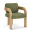 Chaise rembourrée avec accoudoirs (ensemble de 2)-827373614-827373615