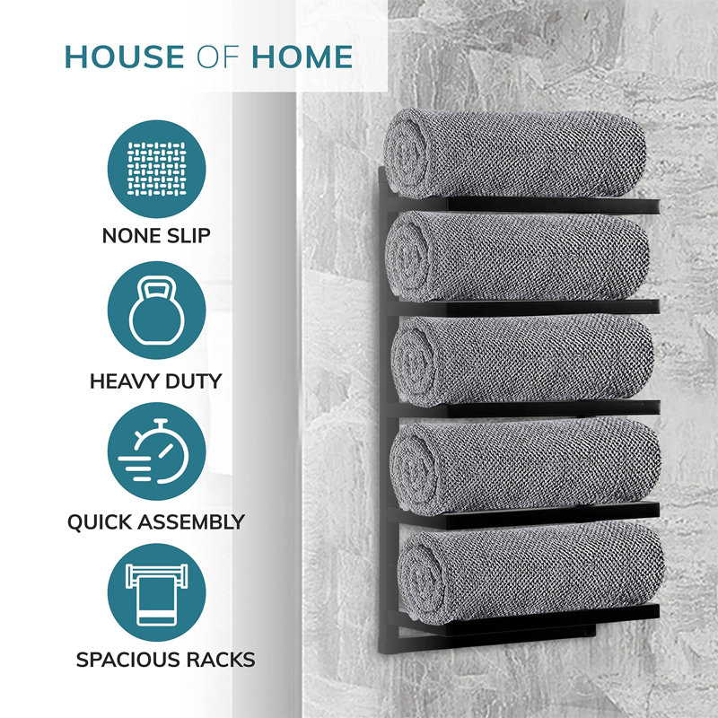 Kayna 4 Towel Rack