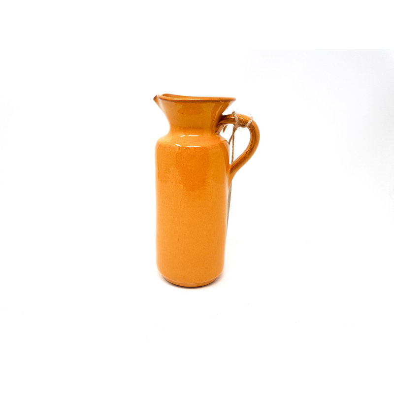 Michalak Handmade Ceramic / Porcelain Table Vase, Orange