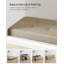 110x38x38cm Linen Upholstered Storage Bench-132398328