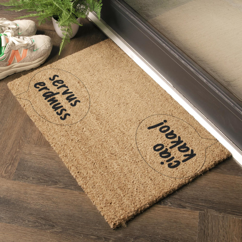 Bernabe Non-Slip Outdoor Doormat