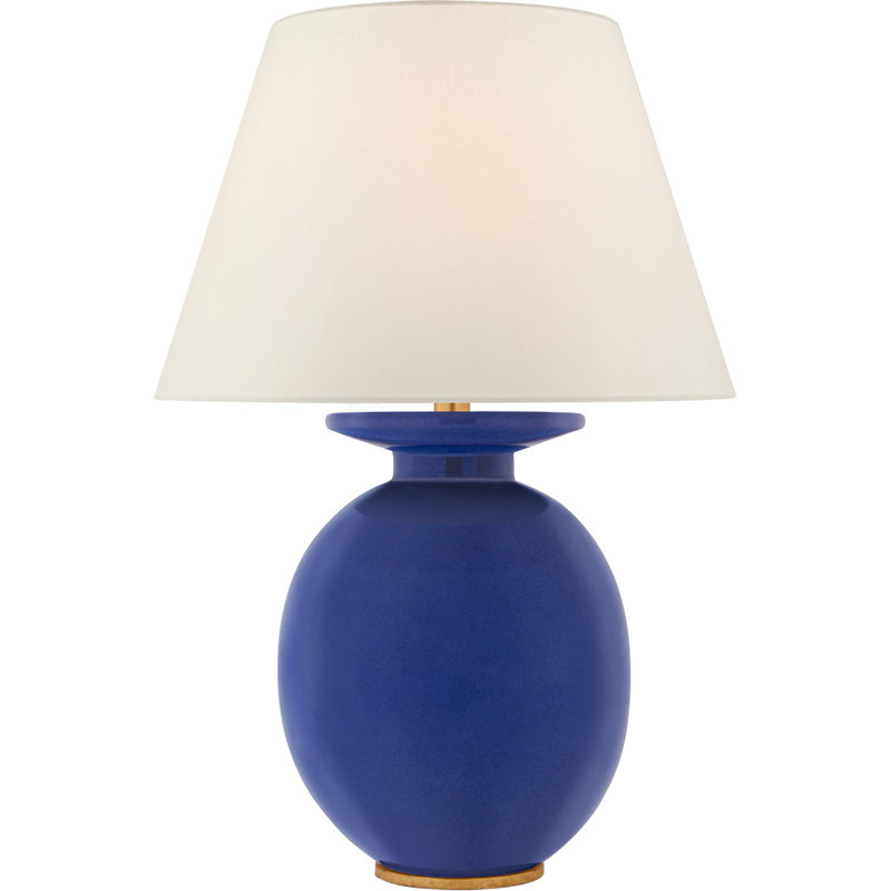 Christopher Spitzmiller Hans Medium Table Lamp, Flowing Blue