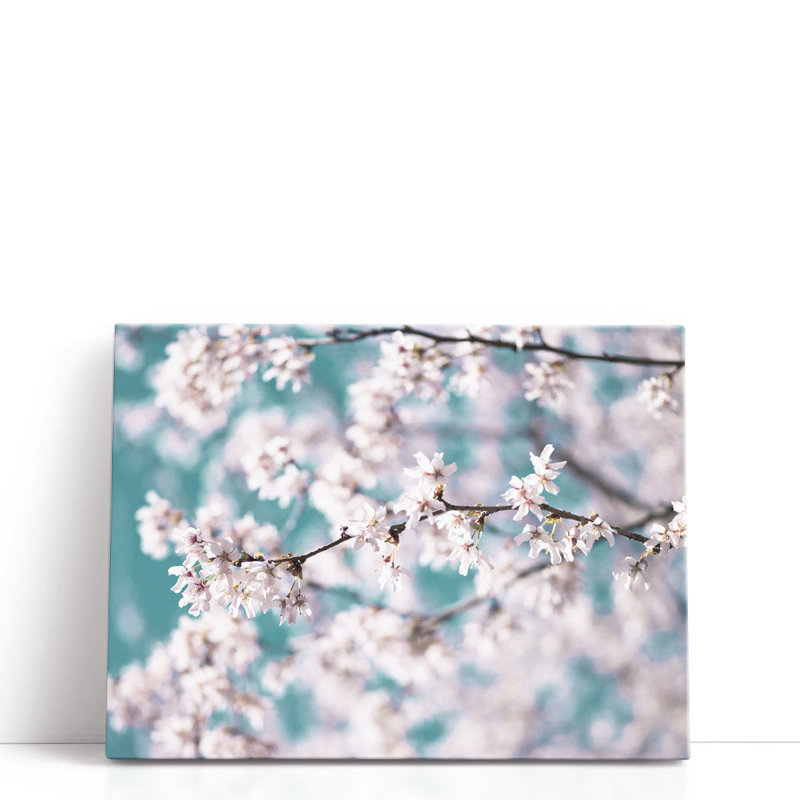 «Blossom Flowers», reproduction d'art sur toile, H 18 po x l 24 po