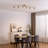 62.2'' 6 -Light Swing Arm Track Track Kit with Dimmable and Adjustable Head-89311755