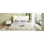 Grand lit plateforme tapissier avec 2 lampes de lecture-2045285696