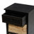 Abdelrauof Wood 2 Seagrass Basket and 1 Drawer Storage Unit-1100881891