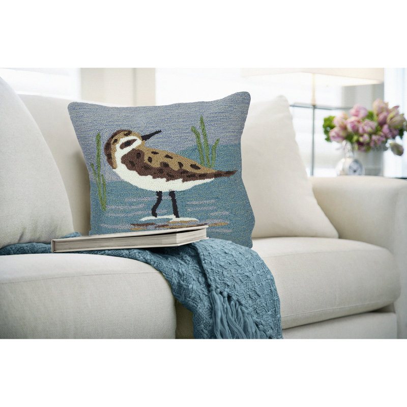  Polyester Throw Square Indoor/Outdoor Pillow Cover and Insert