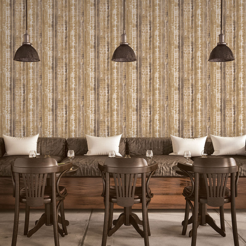 Grunge 1m x 53cm Metallic Non-Pasted Roll, Light Brown