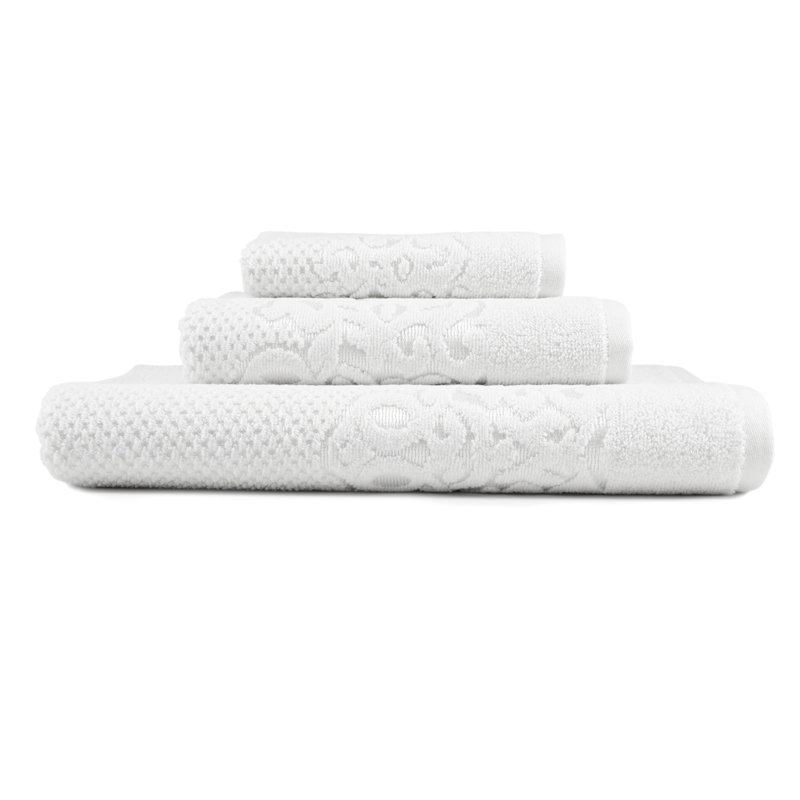 Parkerson Turkish Cotton Towel, White, Bath Towel - 1 Pack