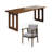 70.87" Light-walnut Rectangular Solid Wood Office Sets