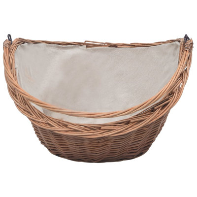 Creola Wicker Log Carrier