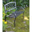Banc de jardin en acier Arani