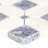 Ackland Loredana Array 12 in. x 12 in. Polished Marble Mosaic Floor and Wall Tile