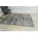Tapis gris zone poils longs Rauch