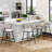 Upholstered Counter & Bar Stool With Curved Weaving Design (Set Of 4)-1570385087-1570385085