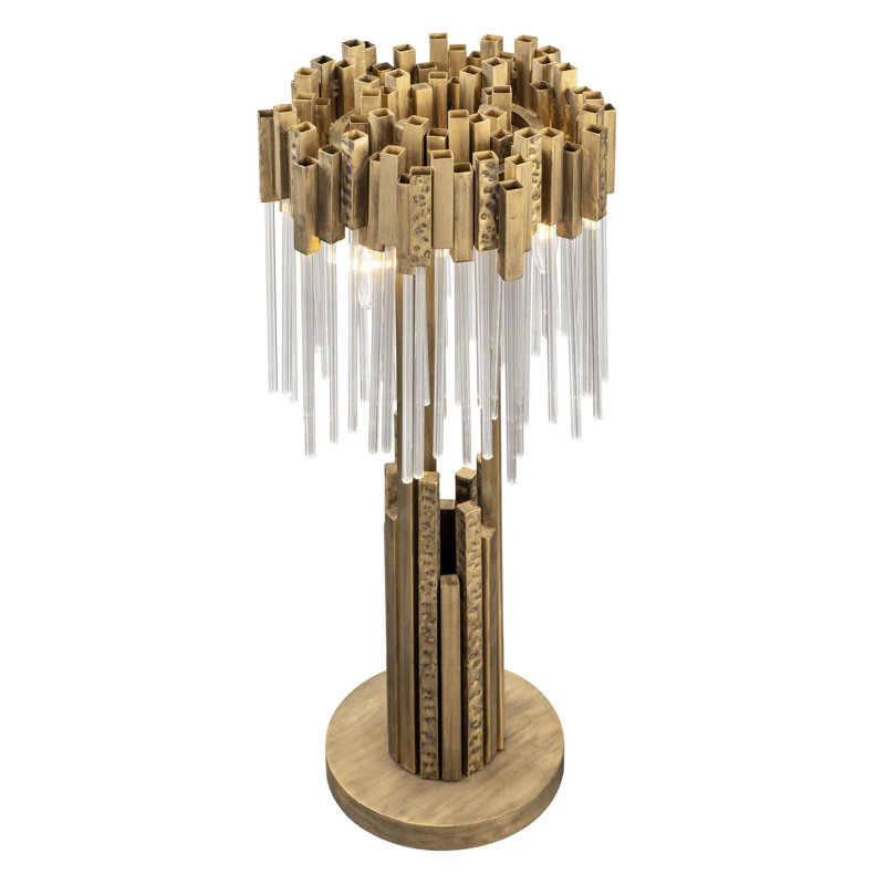 Matrix 3-Light Table Lamp - Havana Gold, Havana Gold
