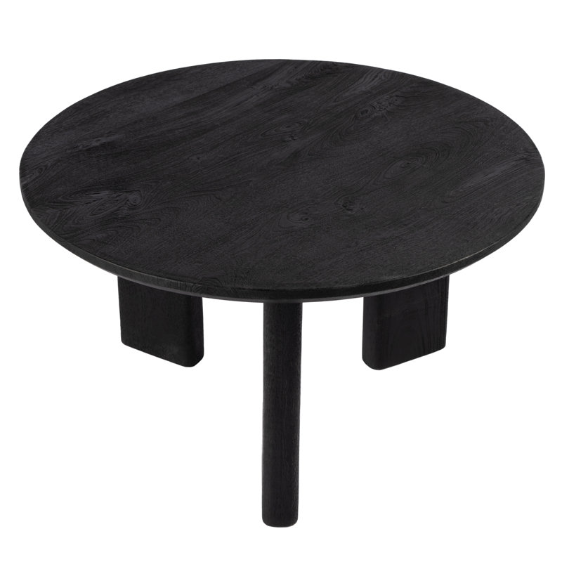 Anasa 30 in. W Round Wood Coffee Table