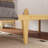 14 Inch Natural Bamboo Twin Size Bed Frame, Warm Tone Modern Style Heavy-Duty Platform Bed with 98° Ergonomic Angled Headboard, Squeak-Free, No Box Spring Needed-1625231733